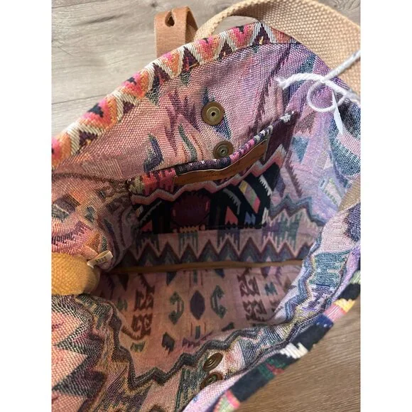 RAJ Hippie Aztec Tote Bag New - Picture 8 of 12